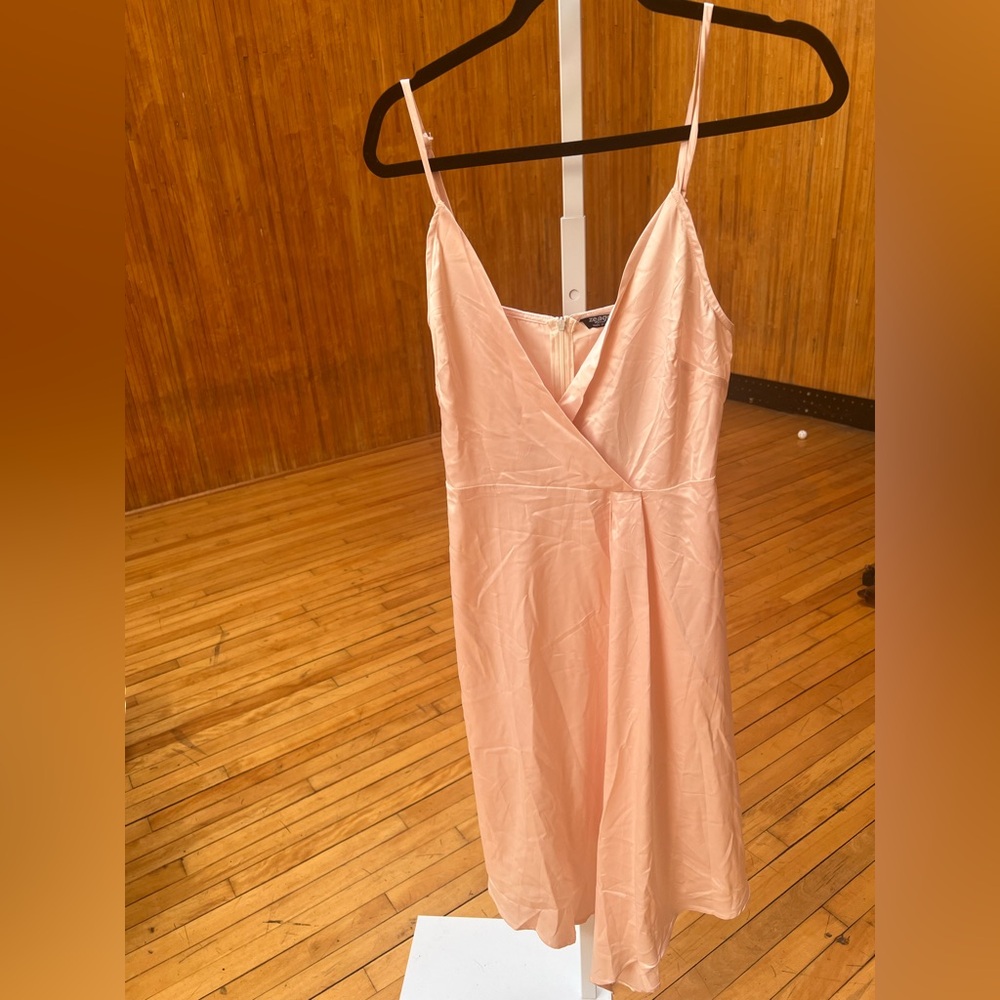 Zeagoo Peach Midi Dress